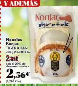 Gadis TIGER KHAN Noodles Konjac oferta