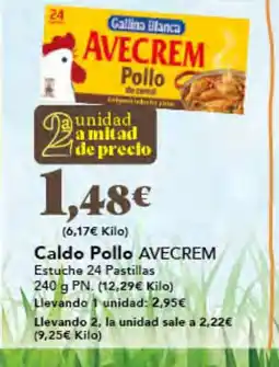 Gadis AVECREM Caldo Pollo oferta