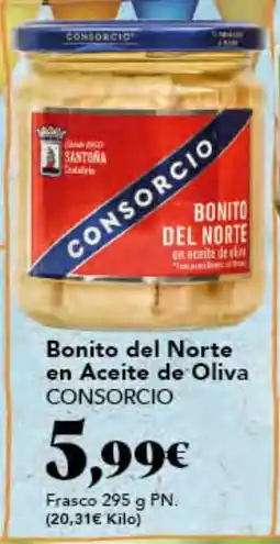 Gadis CONSORCIO Bonito del Norte en Aceite de Oliva oferta