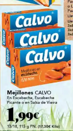 Gadis CALVO Mejillones oferta