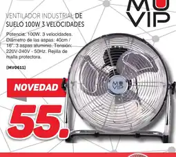 Mandatelo.com Ventilador industrial de suelo 100w 3 velocidades oferta