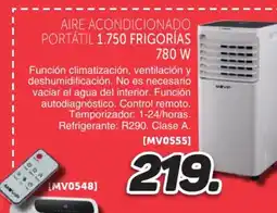 Mandatelo.com Aire acondicionado portátil 1.750 frigorías 780 w oferta