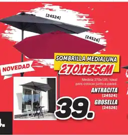 Mandatelo.com Sombrilla medialuna oferta