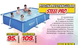 Mandatelo.com Piscina rectangular steel pro oferta