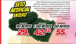 Mandatelo.com Seto artificial entero oferta