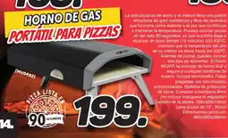 Mandatelo.com Horno de gas portatil para pizzas oferta