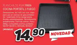 Mandatelo.com Plancha de asar para cocina portátil 1 fuego oferta