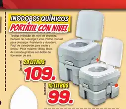 Mandatelo.com Inodoros químicos portatil con nivel oferta