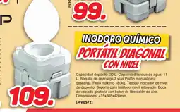 Mandatelo.com Inodoro químico portatil diagonal oferta