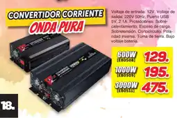 Mandatelo.com Convertidor corriente oferta