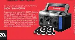 Mandatelo.com Estación de energía portátil 600w / 140.400mah oferta
