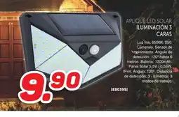 Mandatelo.com Aplique led solar iluminación 3 oferta