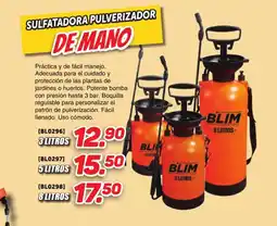 Mandatelo.com Sulfatadora pulverizador oferta