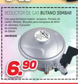 Mandatelo.com Reductor de gas butano 30mbar oferta