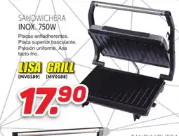 Mandatelo.com Sandwichera inox, 750w oferta
