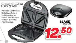 Mandatelo.com Sandwichera 750w black design oferta