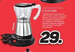 Mandatelo.com Cafetera eléctrica 6 tazas 480w oferta