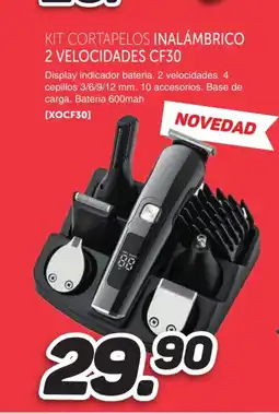 Mandatelo.com Kit cortapelos inalámbrico 2 velocidades cf30 oferta