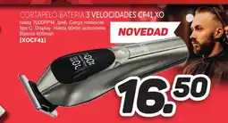 Mandatelo.com Cortapelo bateria 3 velocidades cf41 xo oferta