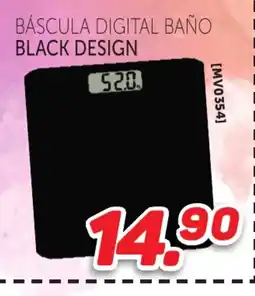Mandatelo.com Báscula digital baño black design oferta