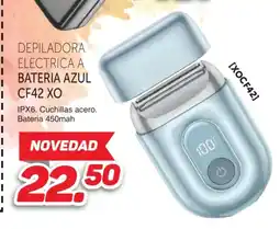 Mandatelo.com Depiladora electrica a bateria azul cf42 xo oferta
