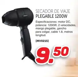 Mandatelo.com Secador de viaje plegable 1200w oferta