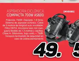 Mandatelo.com Aspiradora ciclónica compacta 700w as600 oferta