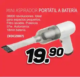 Mandatelo.com Mini aspirador portátil a batería oferta