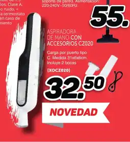 Mandatelo.com Aspiradora de mano con accesorios cz020 oferta