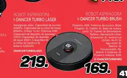 Mandatelo.com Robot aspiradora i-dancer turbo láser oferta