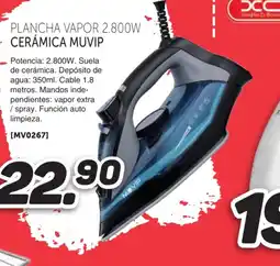 Mandatelo.com Plancha vapor 2.800w cerámica muvip oferta