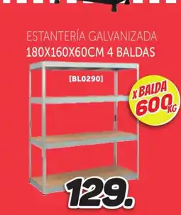 Mandatelo.com Estantería galvanizada oferta