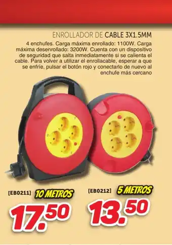 Mandatelo.com Enrollador de cable oferta