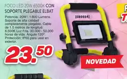 Mandatelo.com Foco led 20w 6500k con soporte plegable elbat oferta