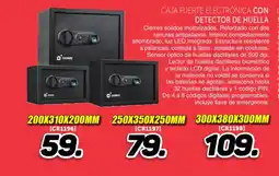 Mandatelo.com Caja fuerte electrónica con detector de huella oferta