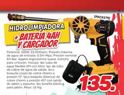 Mandatelo.com Hidrolimpiadora bateria 4ah ycargador oferta