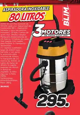 Mandatelo.com Aspiradora inoxidable oferta