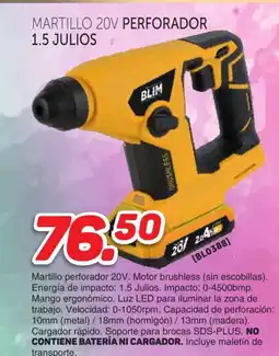 Mandatelo.com Martillo 20v perforador 1.5 julios oferta