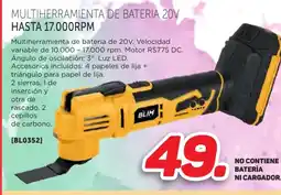 Mandatelo.com Multiherramienta de bateria 20v hasta 17.000rpm oferta