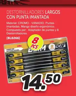 Mandatelo.com Destornilladores largos con punta imantada oferta