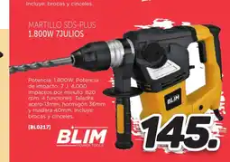 Mandatelo.com Martillo sds-plus 1.800w 7julios oferta