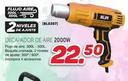 Mandatelo.com Decapador de aire 2000w oferta