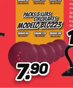 Mandatelo.com Packs 5 lijas circulares oferta