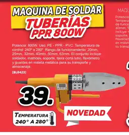 Mandatelo.com Maquina de soldar tuberias ppr 800w oferta