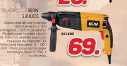 Mandatelo.com Taladro sds 800w 3 julios oferta