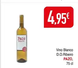 mYm supermercados PAZO Vino Blanco D.O.Ribeiro oferta