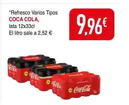 mYm supermercados COCA COLA Refresco Varios Tipos oferta