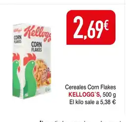 mYm supermercados KELLOGG'S Cereales Corn Flakes oferta