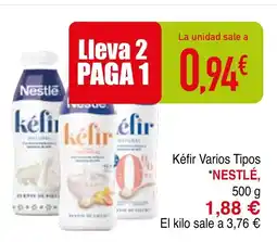 mYm supermercados NESTLÉ Kéfir Varios Tipos oferta