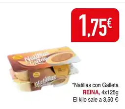 mYm supermercados REINA Natillas con Galleta oferta